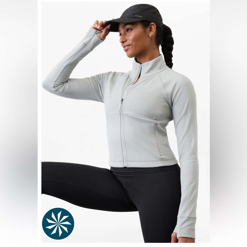 Athleta Unstoppable Cropped Full Zip
